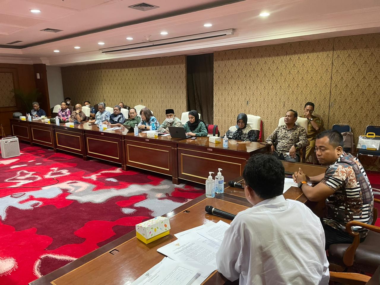 KUNJUNGI MENPANRB DAN DIREKTORAT JENDERAL KEBUDAYAAN PANSUS RAPERDA SOTK LAKSANAKAN KONSULTASI