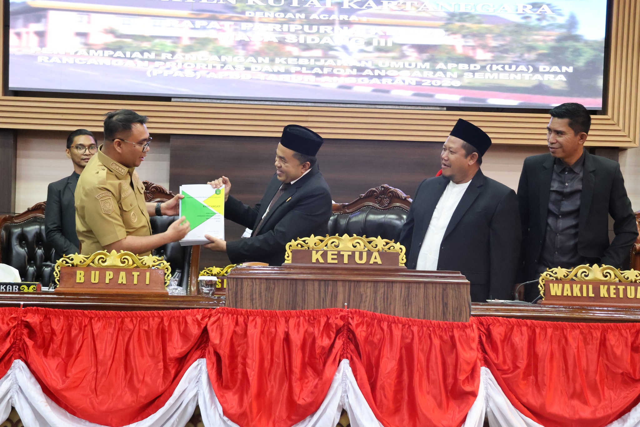 DPRD Kukar Gelar Paripurna ke-29, Rancang APBD 2026 Capai Rp 7,3 Triliun