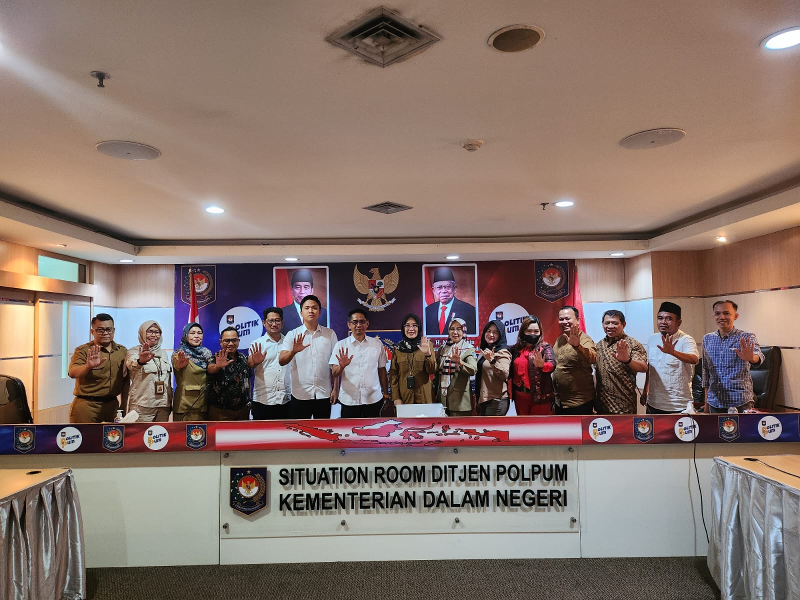 Konsultasi Pansus DPRD Raperda P4GN ke Kementerian Dalam Negeri Bagian Politik dan Hukum