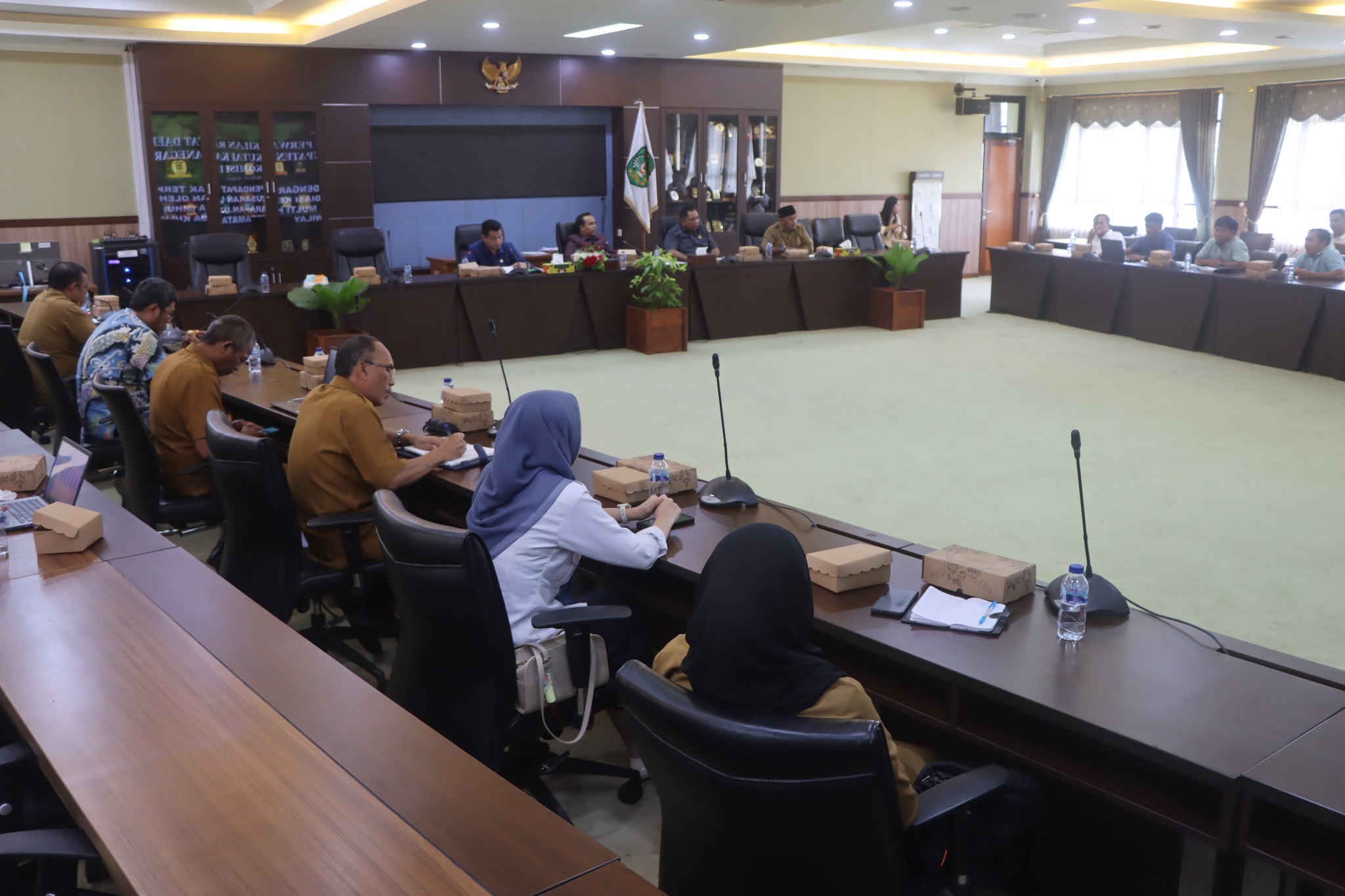 Komisi I DPRD Kukar Lakukan Mediasi Penyerobotan Lahan Wilayah  Loa Kulu
