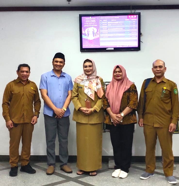 Sekretaris DPRD Kabupaten Kutai Kartanegara Berkunjung ke Ruang Kerja JDIH Provinsi Kalimantan Timur