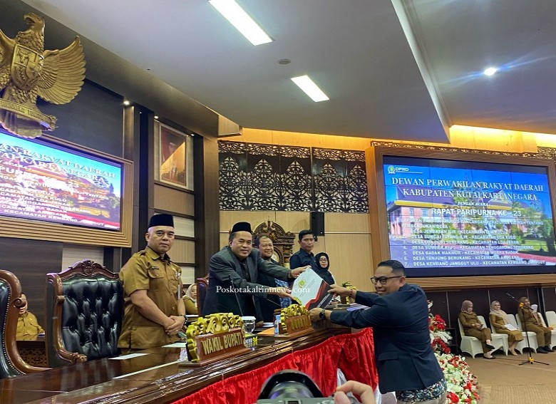 Raperda Pembentukan Desa Definitif Disetujui DPRD Kukar